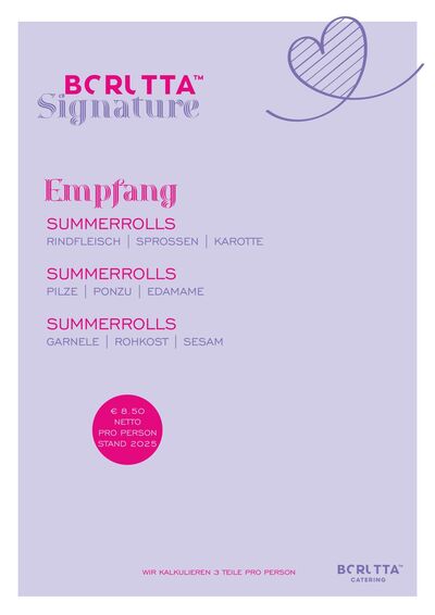 Borutta™ Signature - Empfang